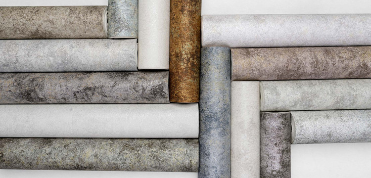 کاغذدیواری طرح پتینه کربن 2