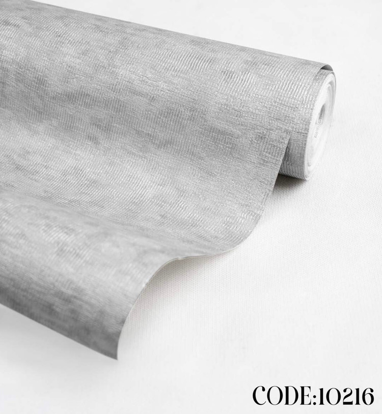 کاغذدیواری طوسی قابل شست و شو کربن2