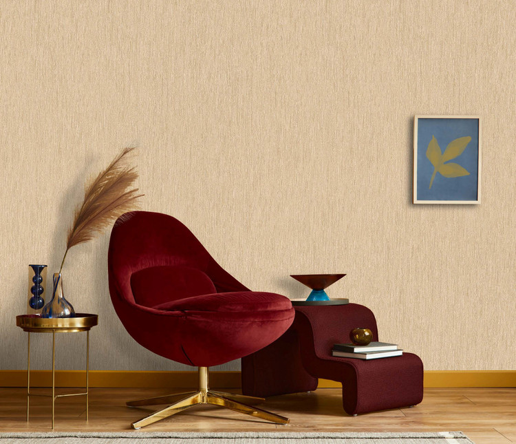 نمونه اجرا شده کاغذدیواری طرح بافت کربن2