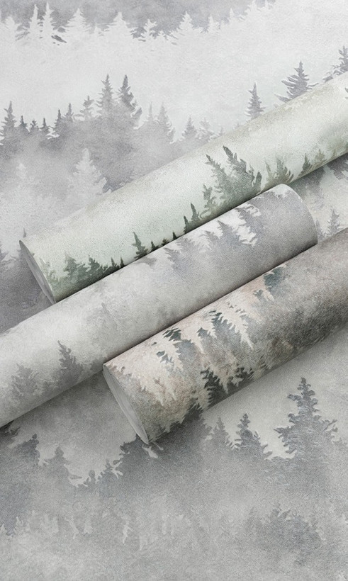 کاغذدیواری قابل شست و شو راکتور طرح درختچه