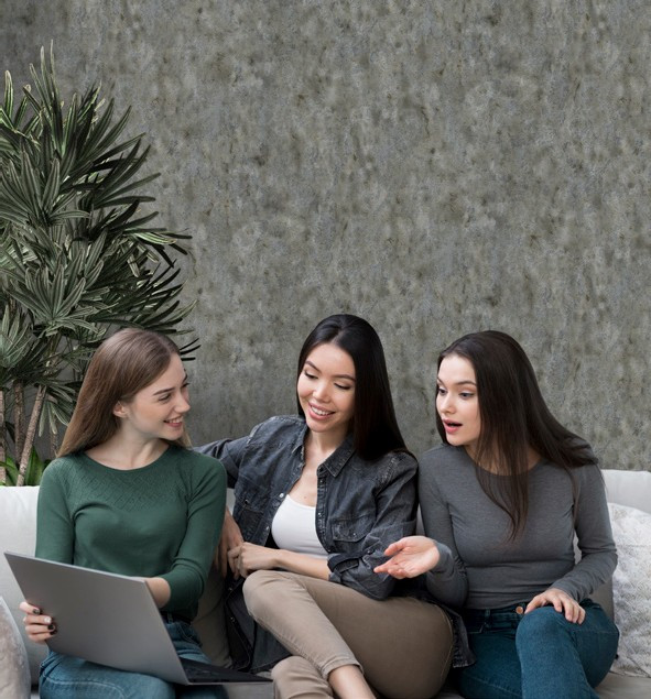 نمونه اجرا شده کاغذدیواری پتینه آلبوم راکتور کد8025