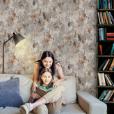 نمونه اجرا شده کاغذدیواری طرح بتن کد 8130