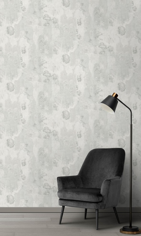 نمونه اجرا شده کاغذدیواری طرح بتن کد 8135