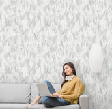 نمونه اجرا شده کاغذ دیواری طرح انتزاعی کد ۸۱۴۵